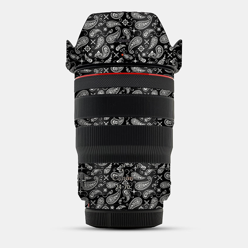 Black Paisley Full Body