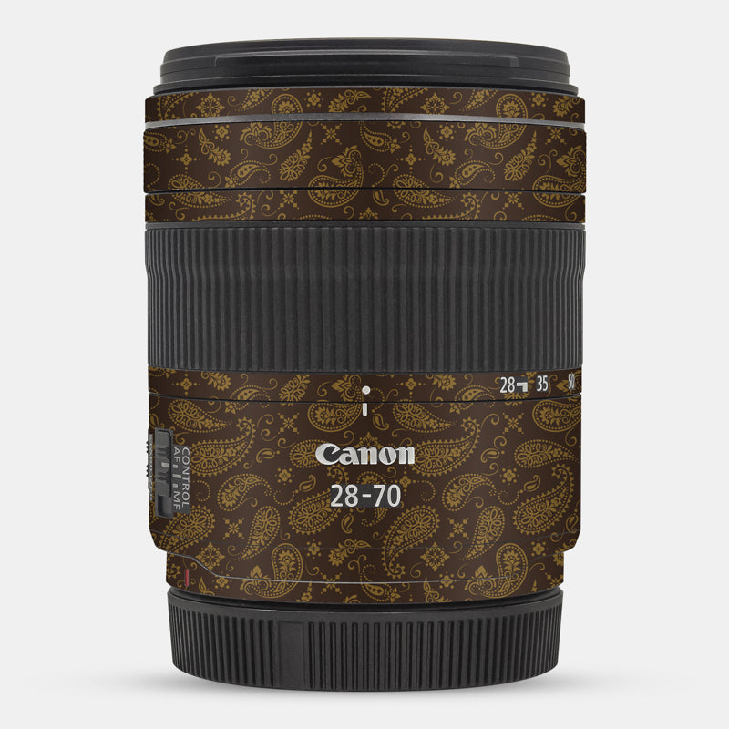 Brown Paisley Full Body