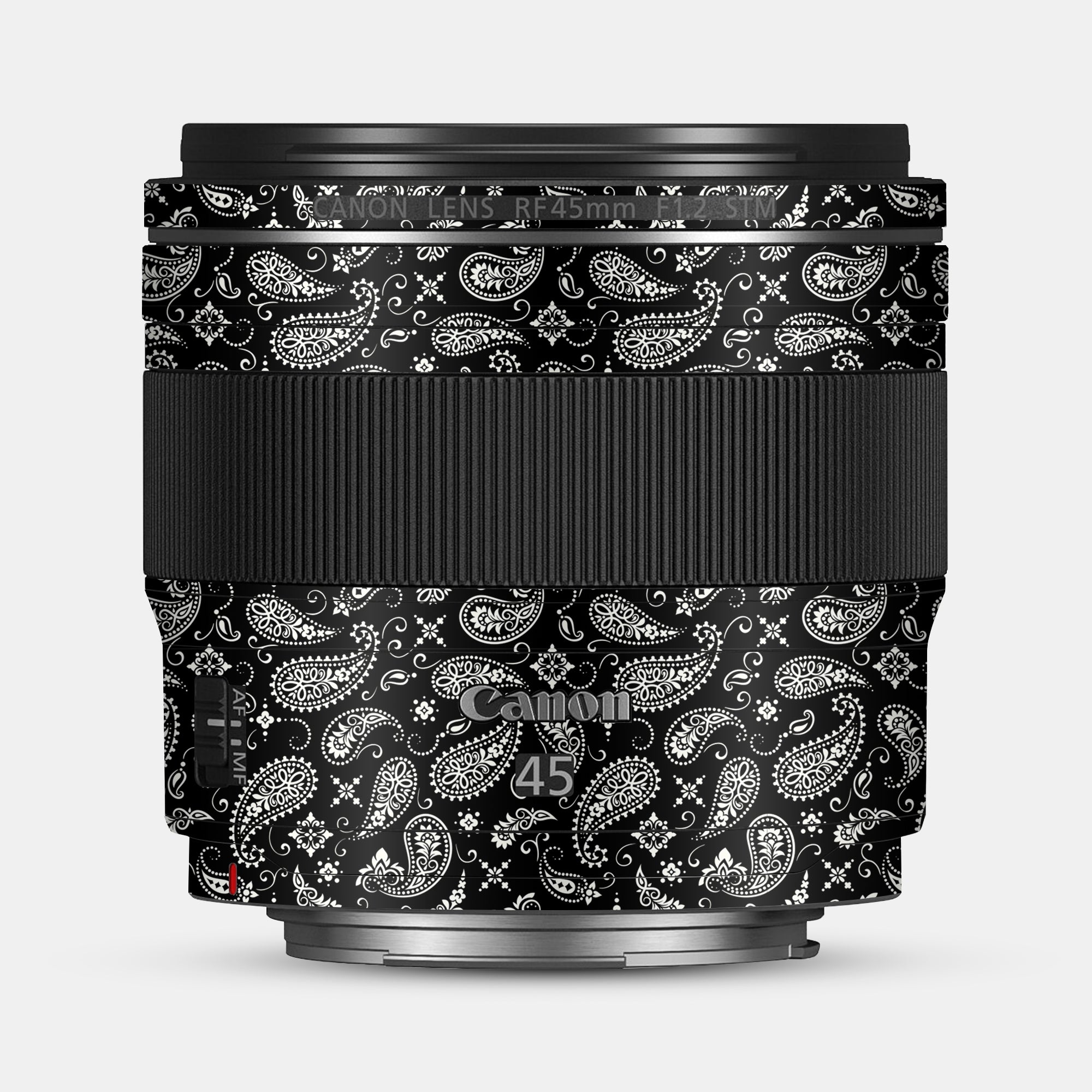 Black Paisley Full Body