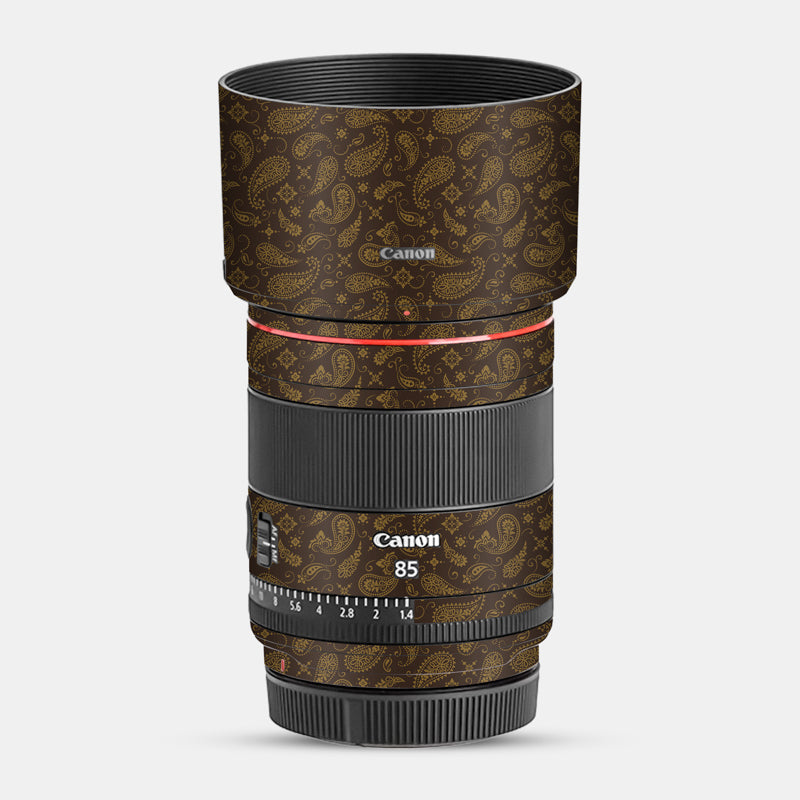 Brown Paisley Full Body
