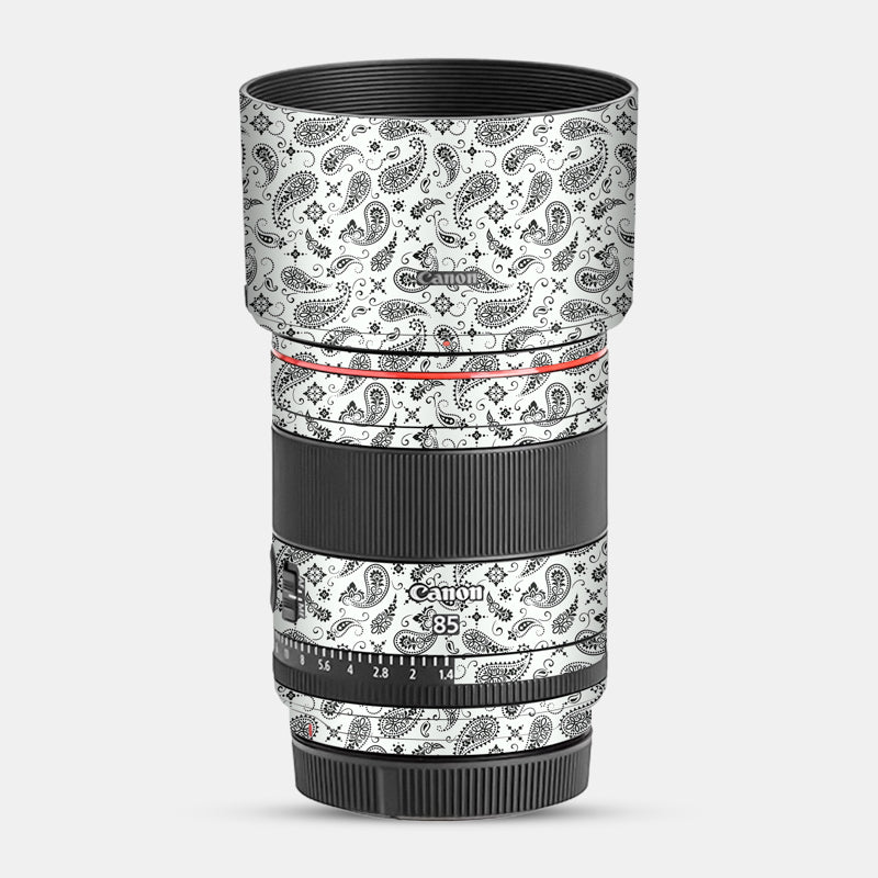 White Paisley Full Body