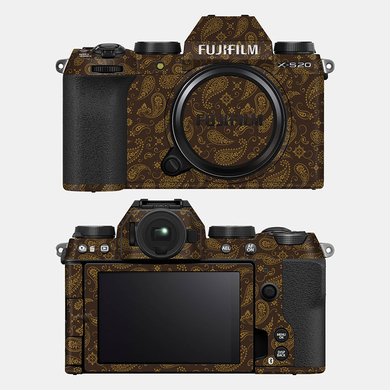 Brown Paisley Full Body