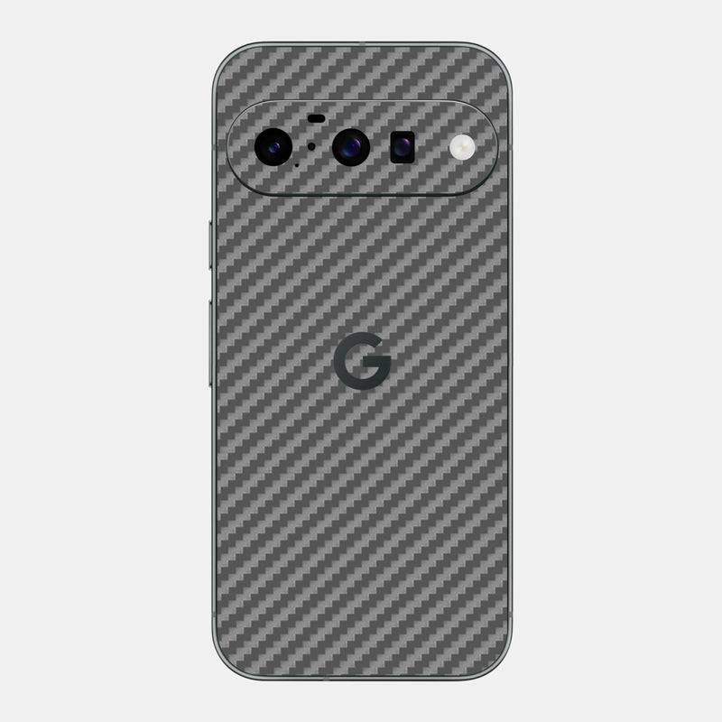 Carbon Fibre Grey Glass Back