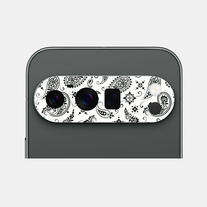 White Paisley Pack of 2