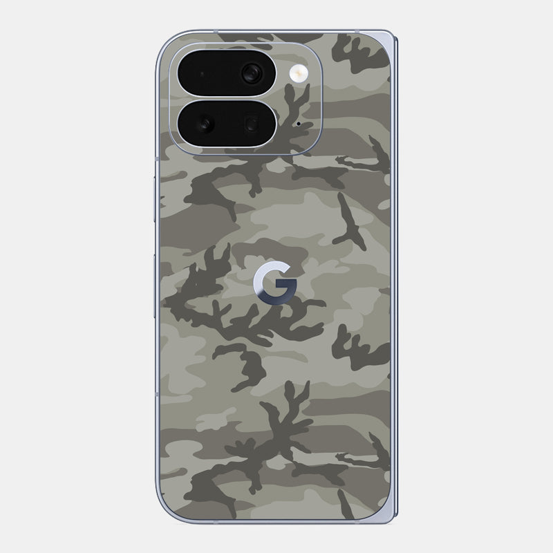 Dessert Camo Glass Back