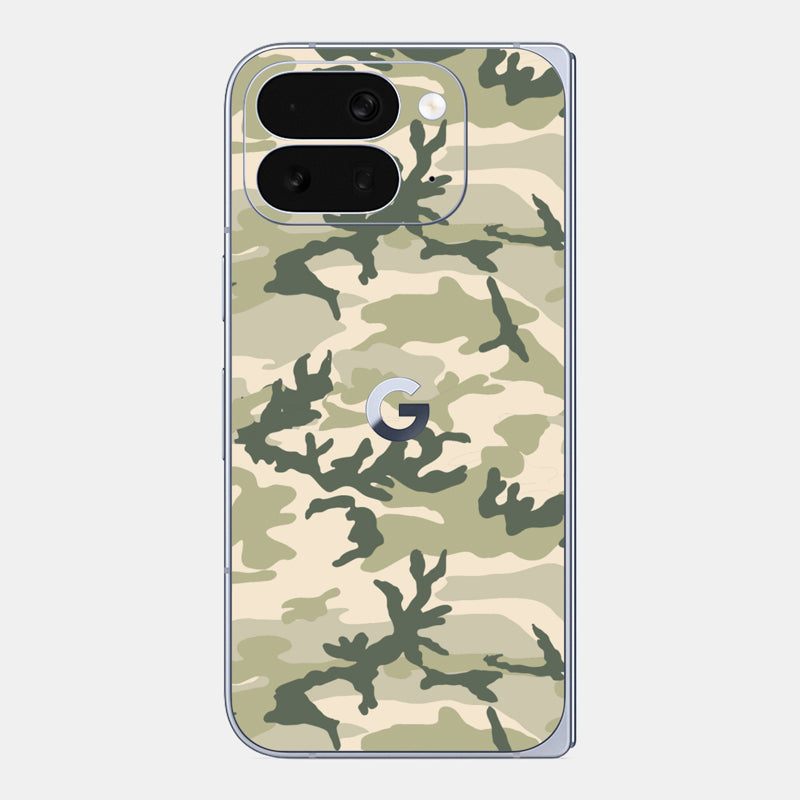 Military Camo Glass Back