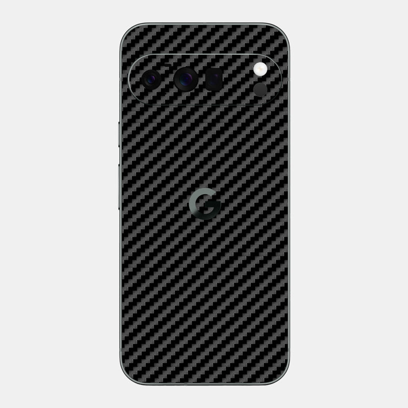 Carbon Fibre Black Glass Back