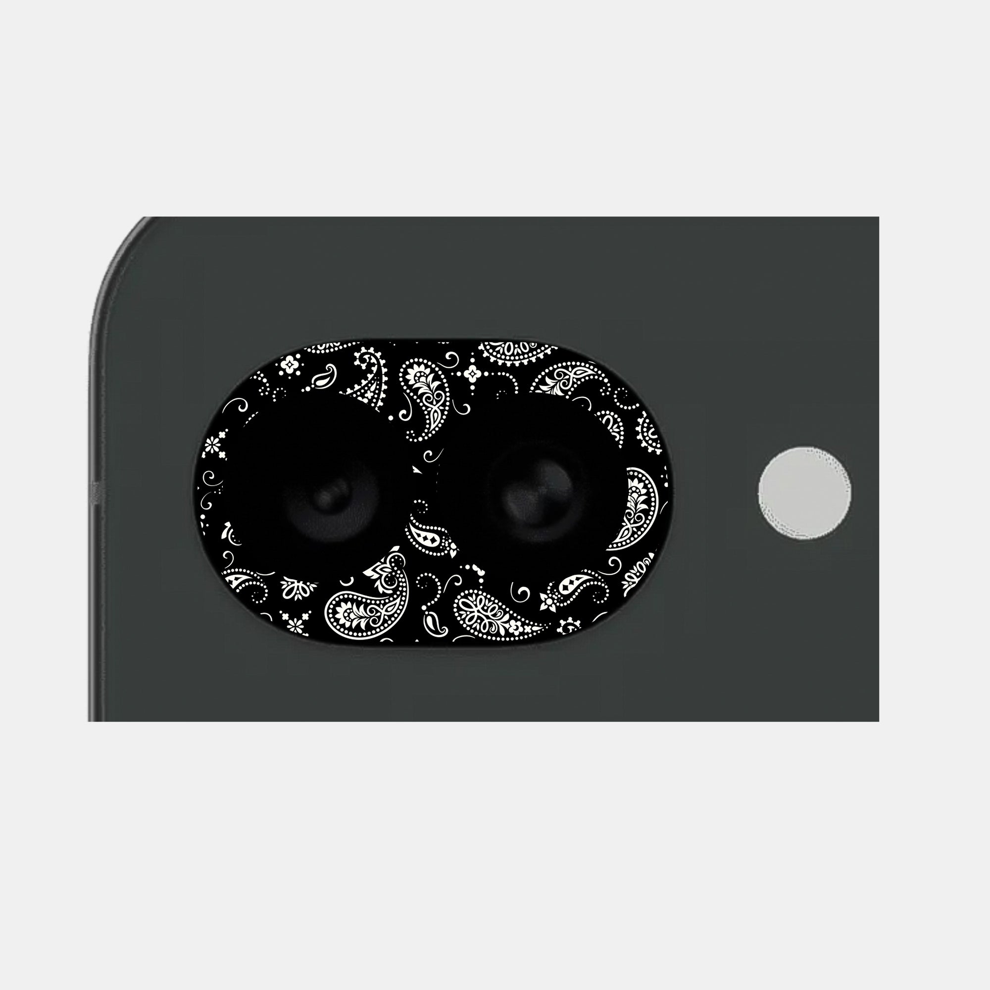 Black Paisley Pack of 2