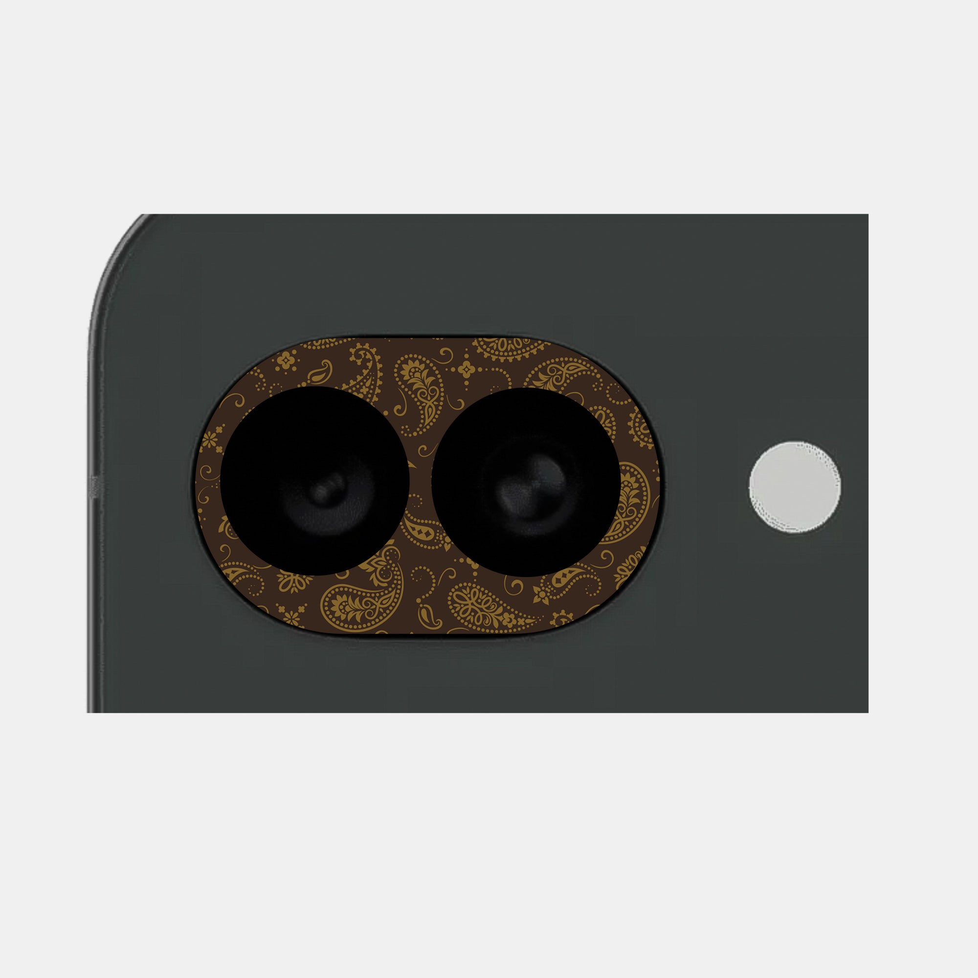 Brown Paisley Pack of 2