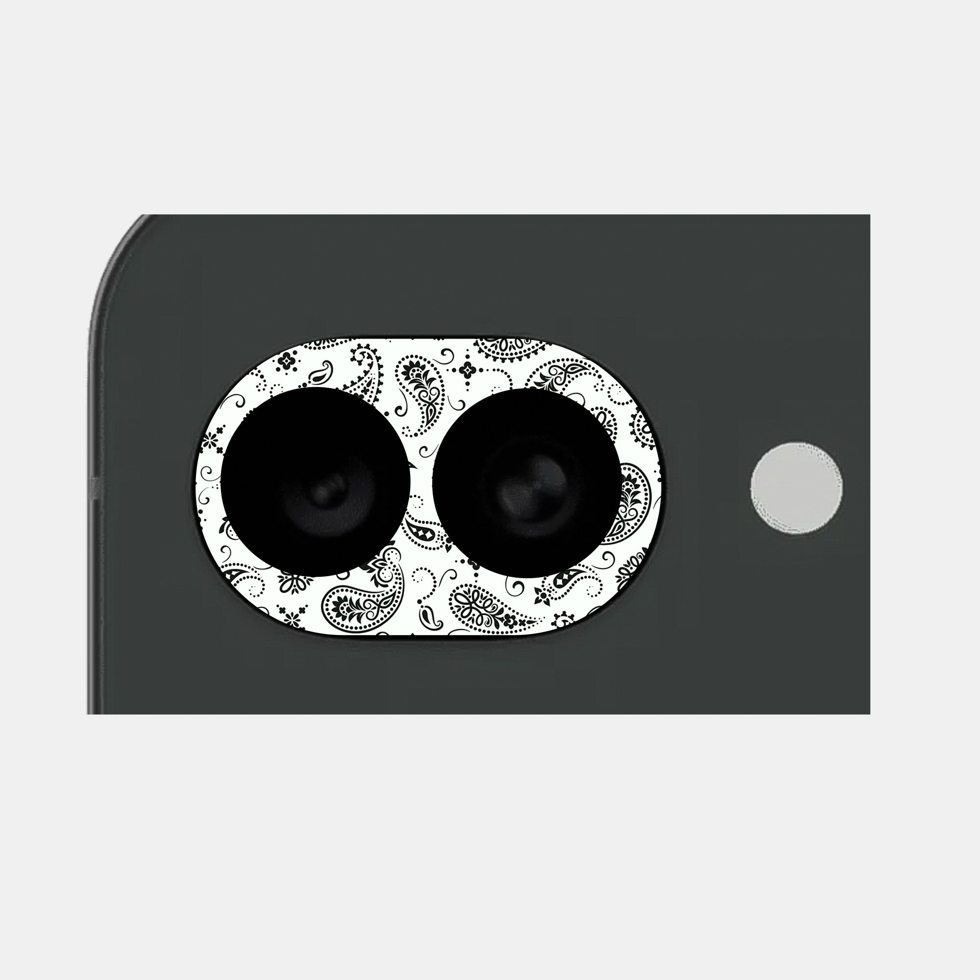 White Paisley Pack of 2