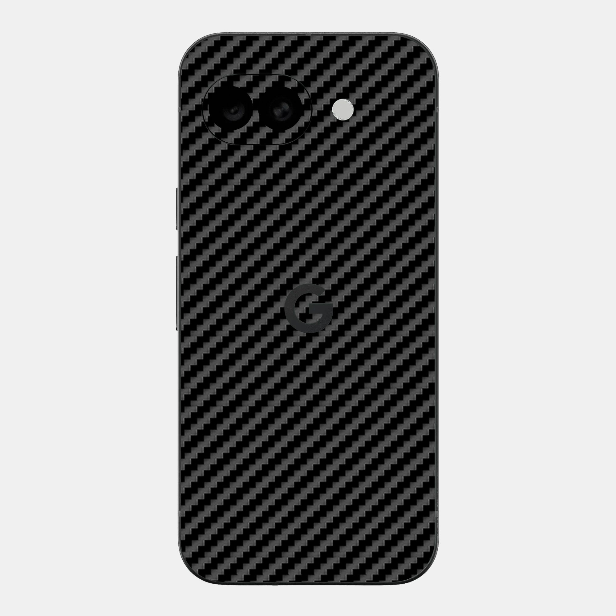 Carbon Fibre Black Glass Back