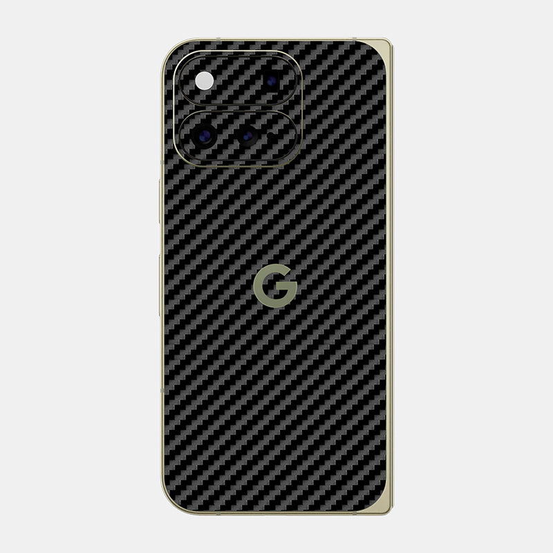 Carbon Fibre Black Glass Back