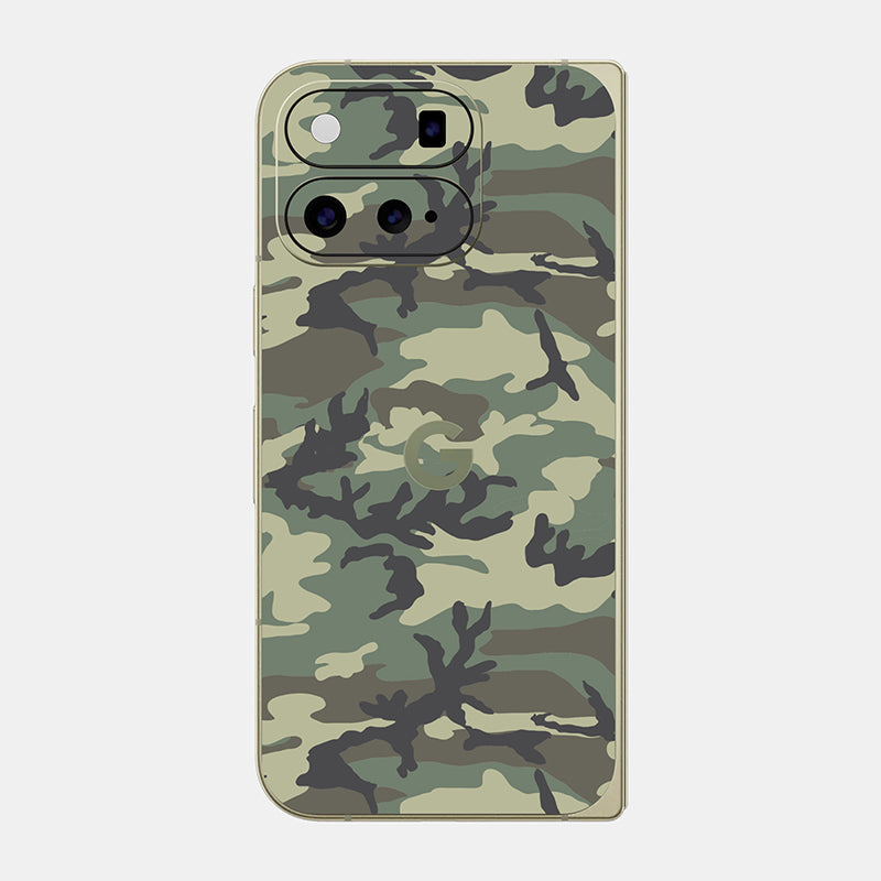 Forest Camo Glass Back