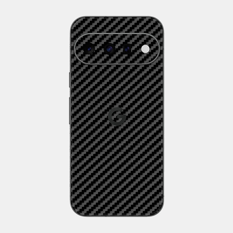 Carbon Fibre Black Glass Back