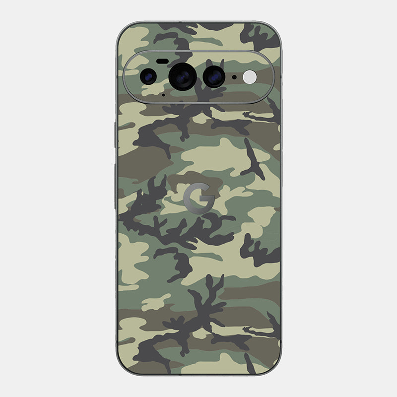 Forest Camo Glass Back