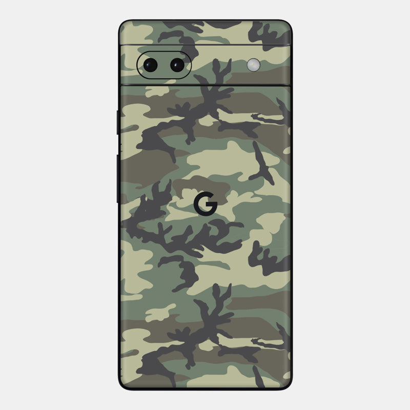 Forest Camo Glass Back
