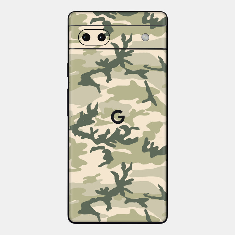 Military Camo Glass Back