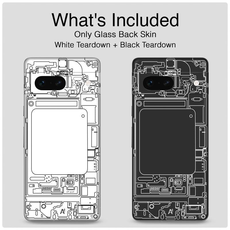Teardown Black Glass Back