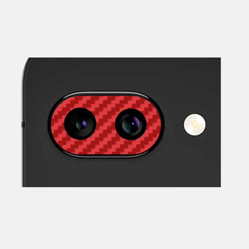 Carbon Fibre Red Pack of 2