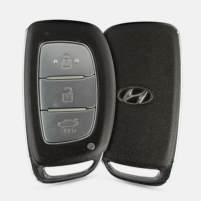 Hyundai Aura 3 Button Smart Key Skins & Wraps