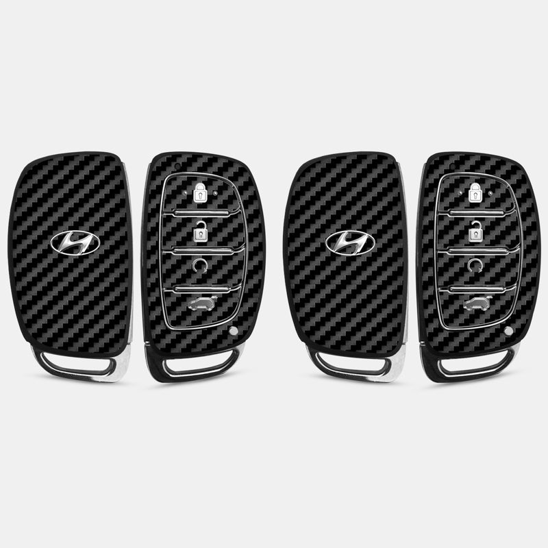 Carbon Fibre Black Key-1 + Key-2