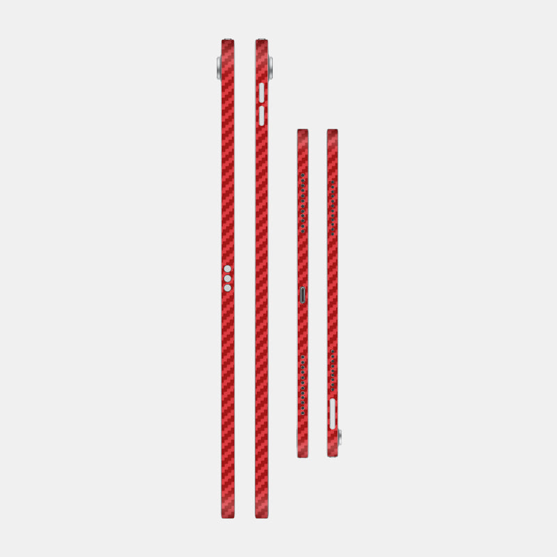 Carbon Fibre Red Full Body