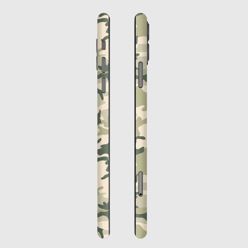 Military Camo Full Back
