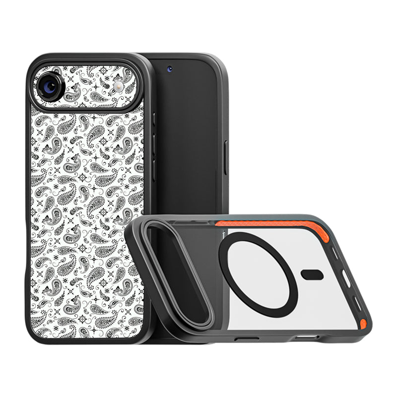 360 White Paisley