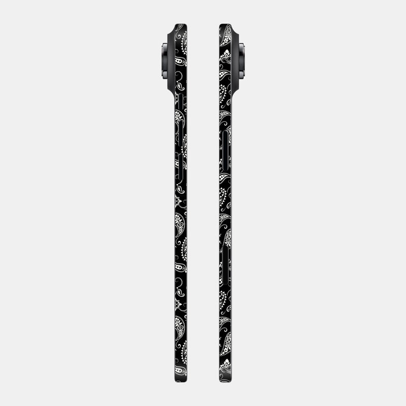 Black Paisley Full Body