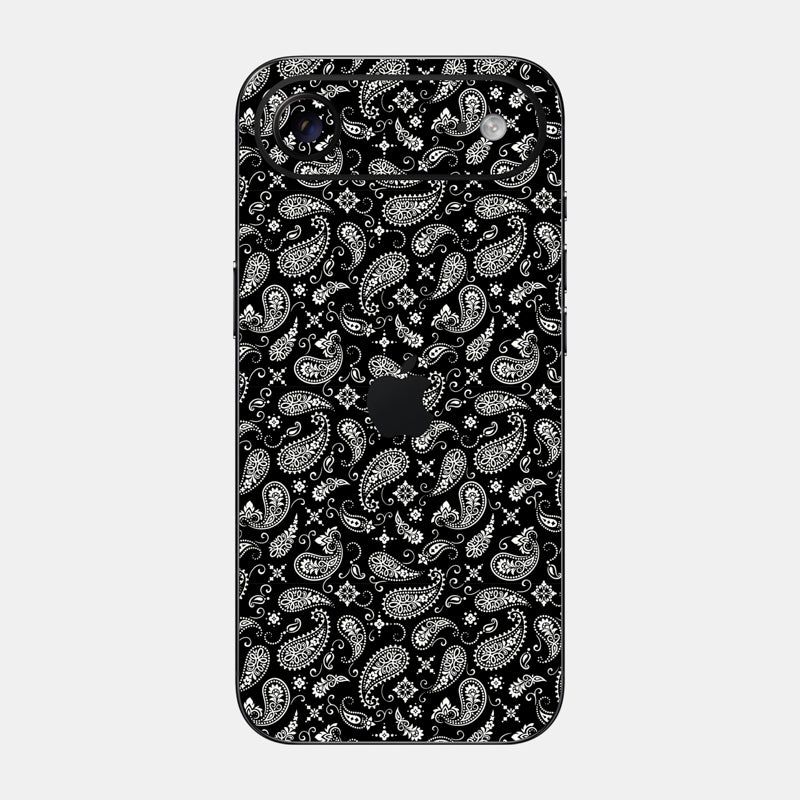 Black Paisley Full Body