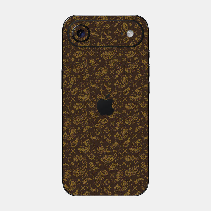 Brown Paisley Full Body