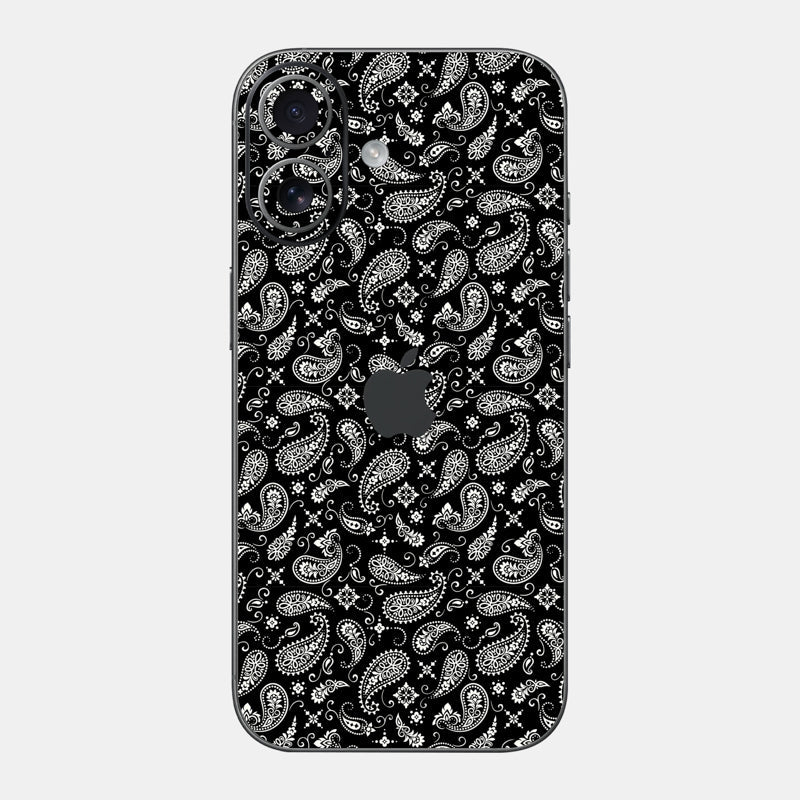 Black Paisley Full Body