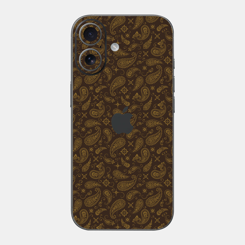 Brown Paisley Full Body