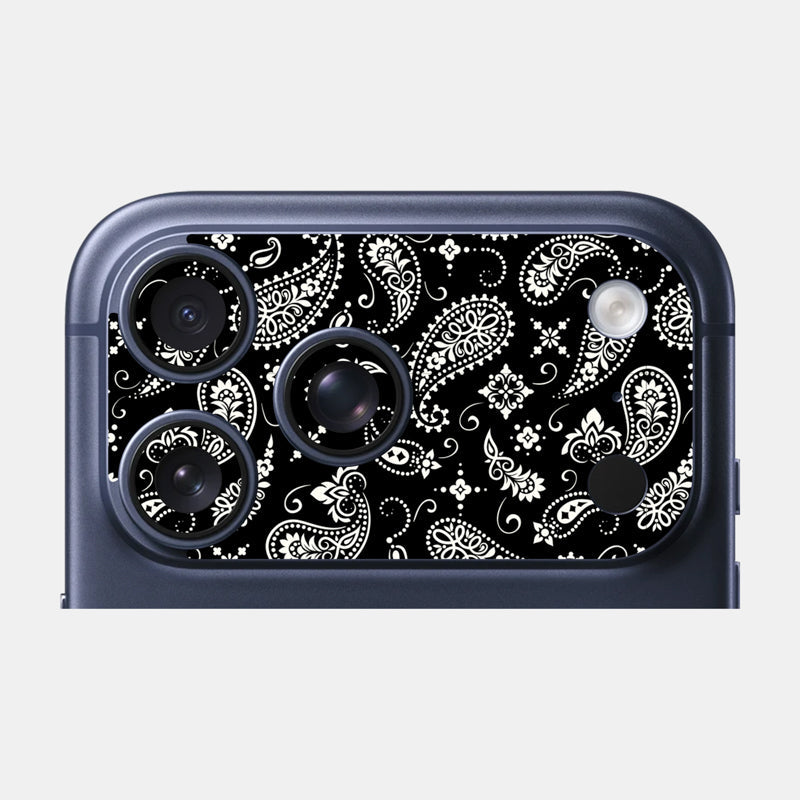 Black Paisley Pack of 2