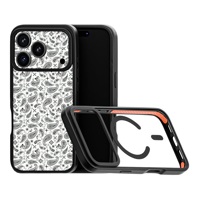 360 White Paisley