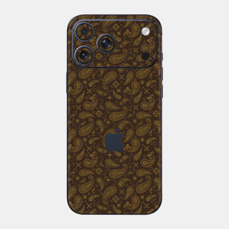 Brown Paisley Full Body