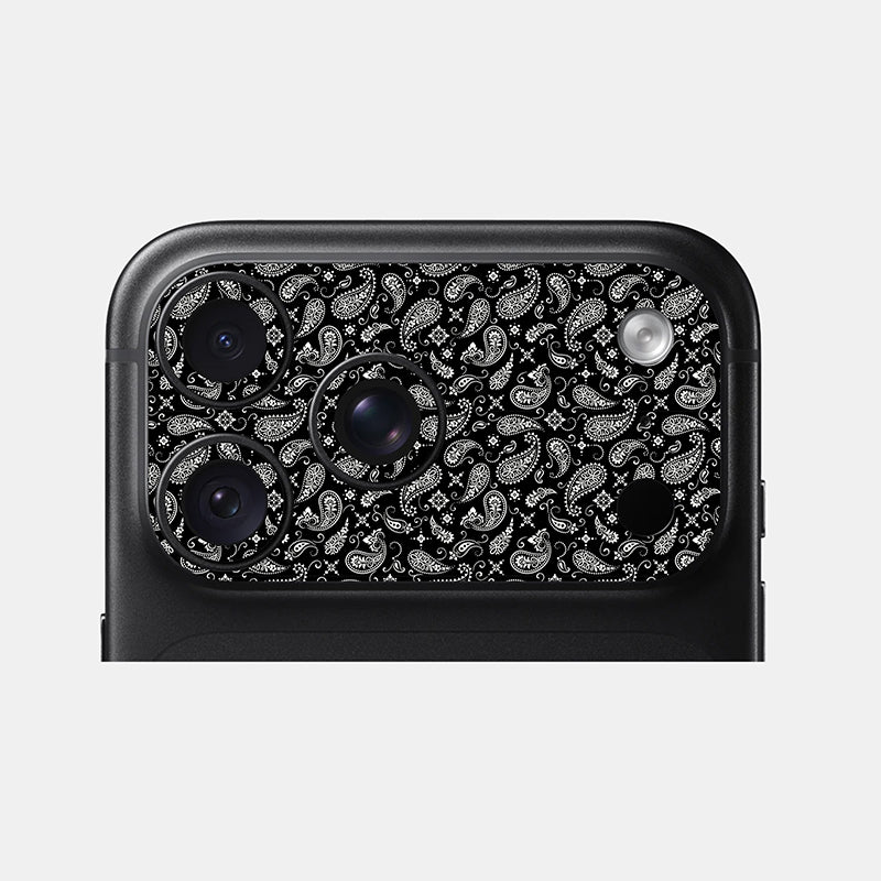 Black Paisley Pack of 2