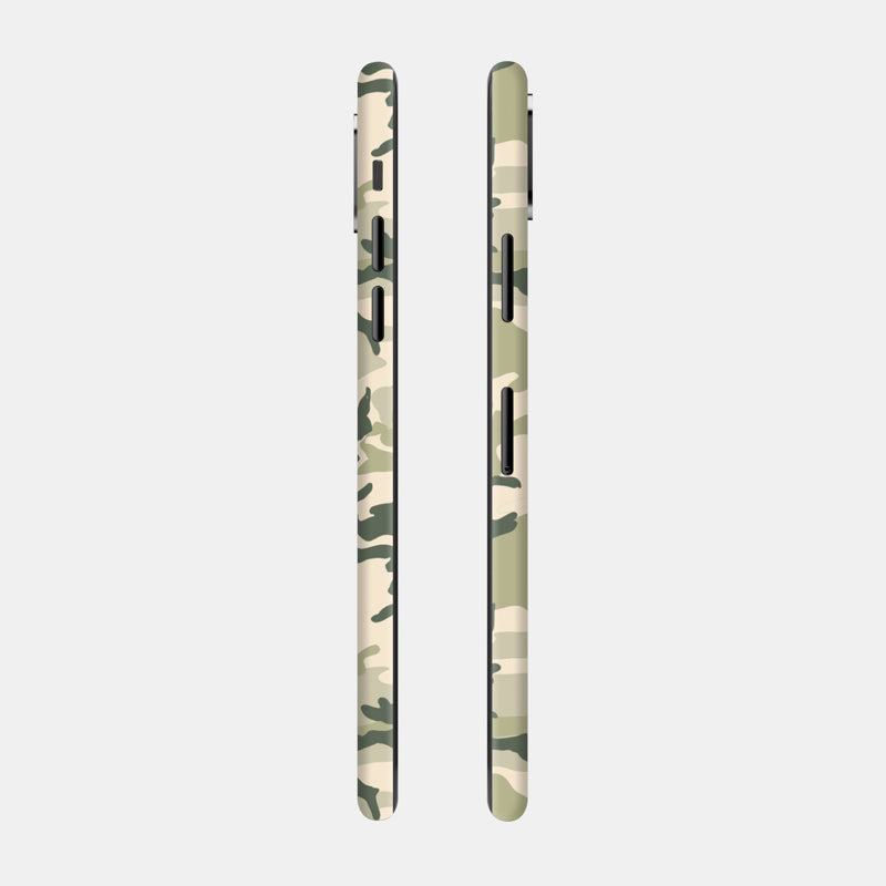 Military Camo Full Back