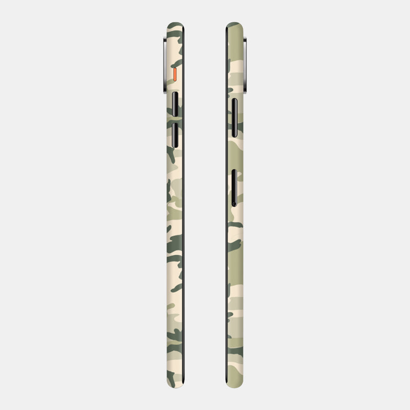 Military Camo Full Back
