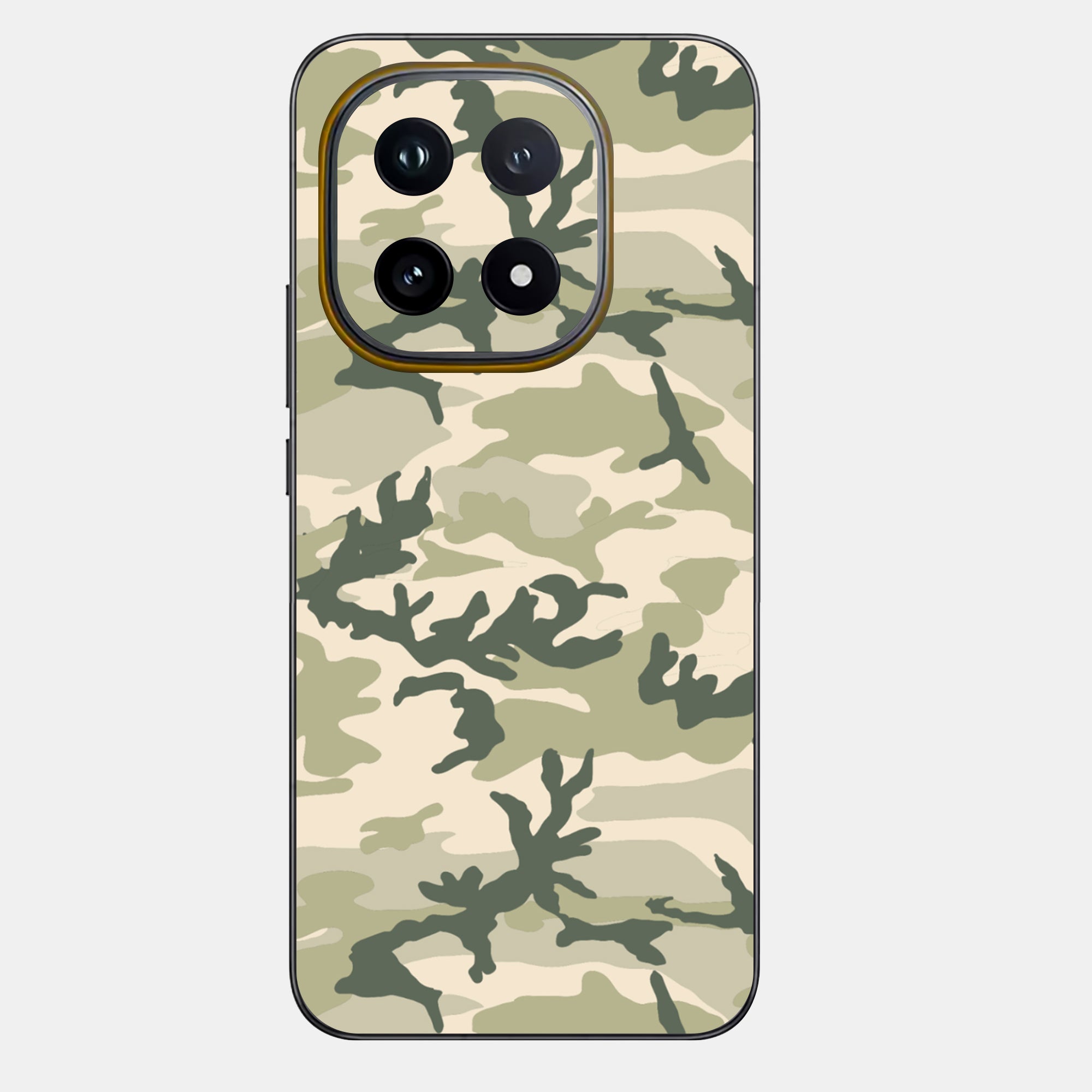 Military Camo Glass Back