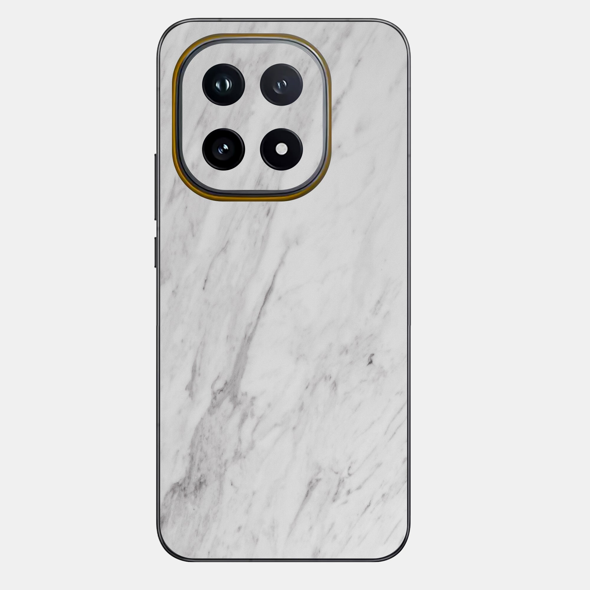 White Marble Glass Back