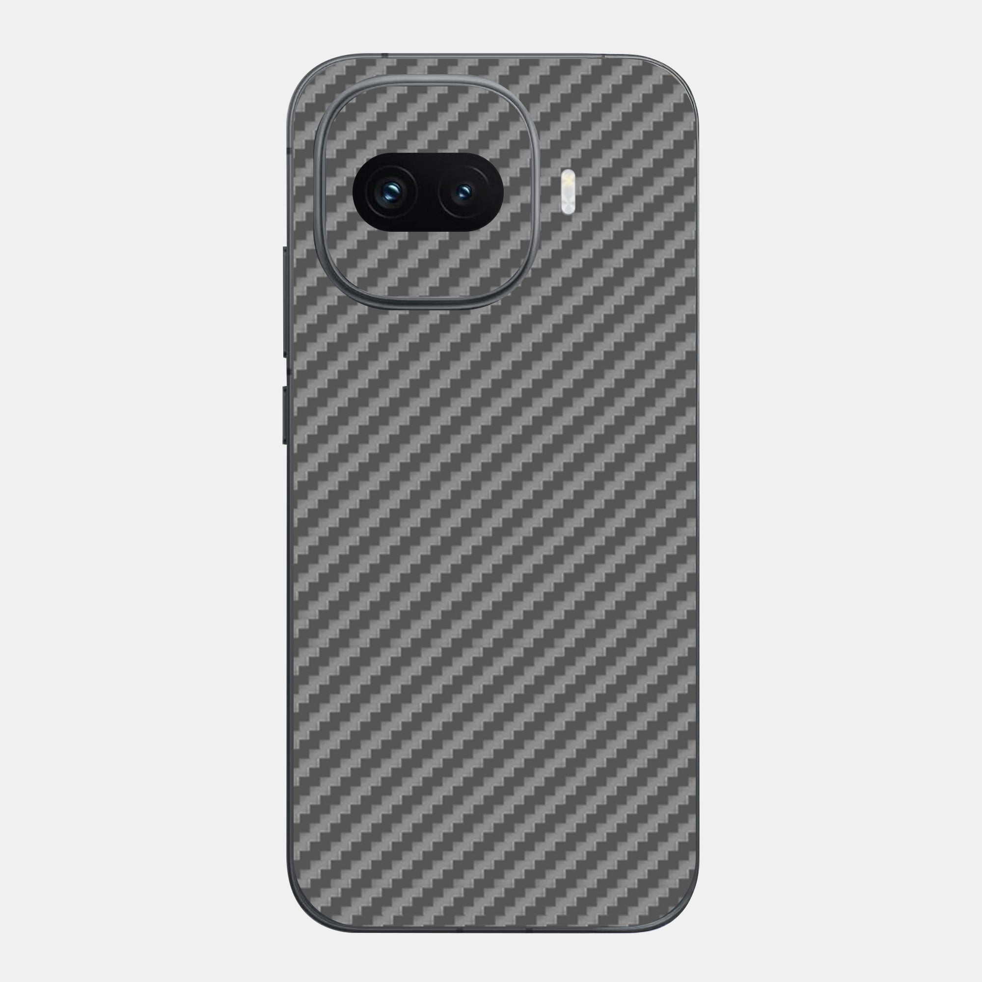 Carbon Fibre Grey Glass Back
