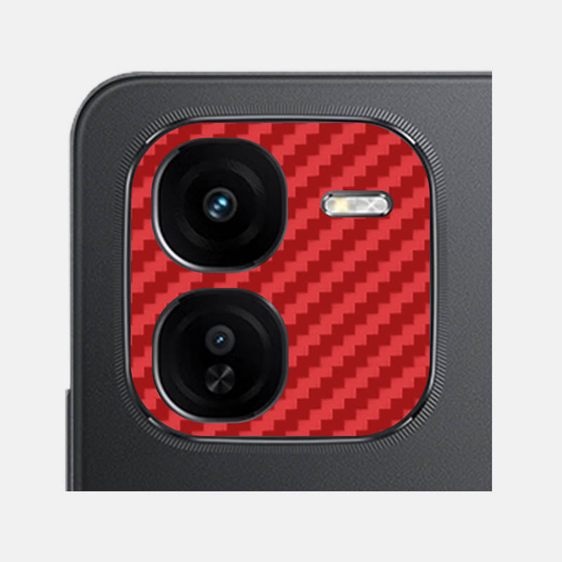 Carbon Fibre Red Pack of 2