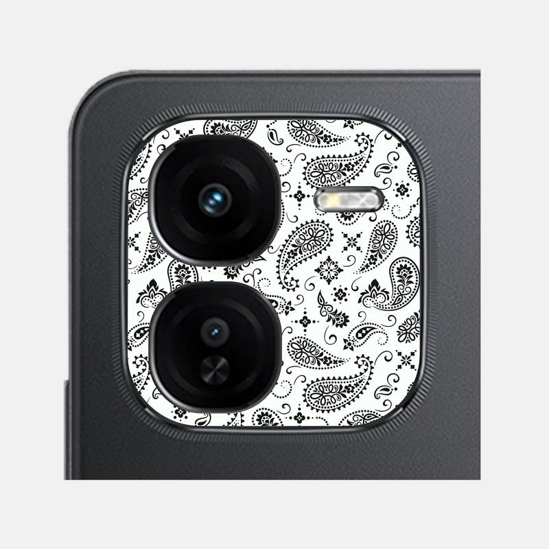 White Paisley Pack of 2
