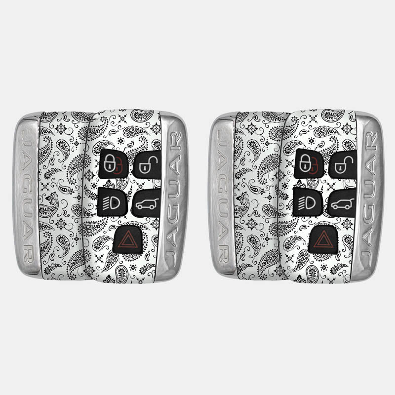 White Paisley Key-1 + Key-2