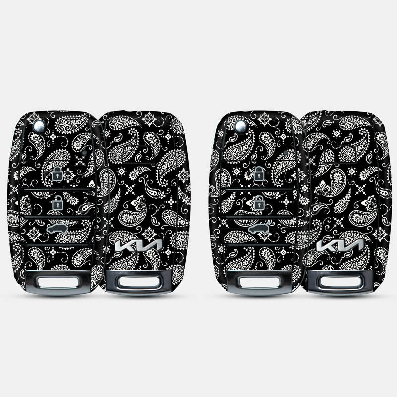 Black Paisley Key-1 + Key-2