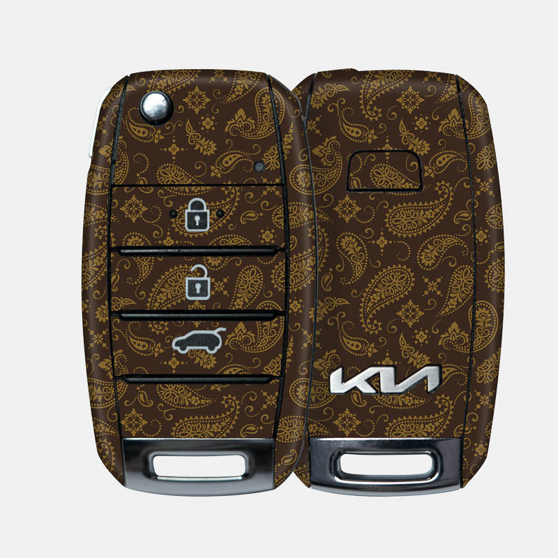 Brown Paisley Key-1