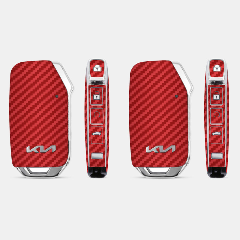 Carbon Fibre Red Key-1 + Key-2