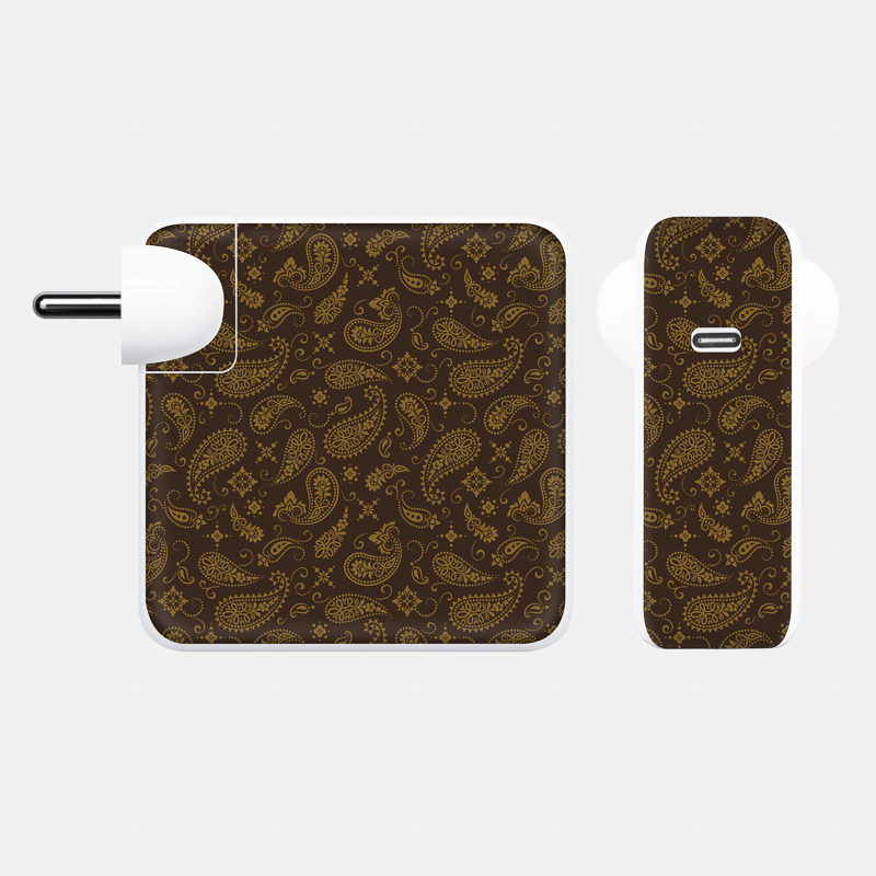 Brown Paisley