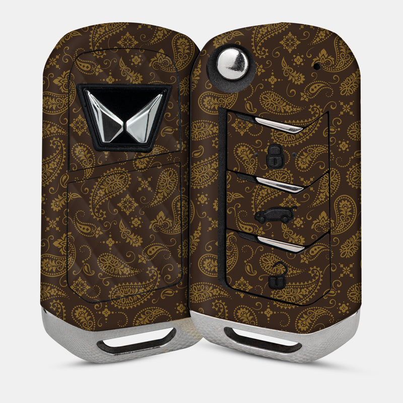 Brown Paisley Key-1